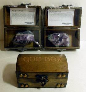 Treasure Chest Amethyst God Box