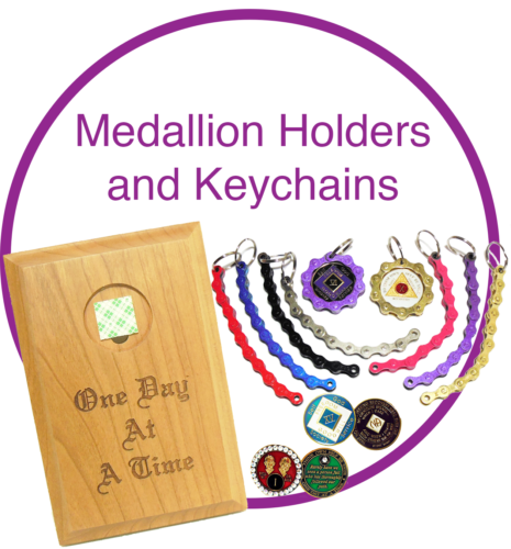 Medallion Holders and Keychains